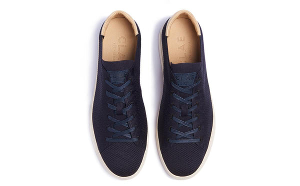 Deep Navy Recycled Knit CLAE Clearance | shoeclae.com